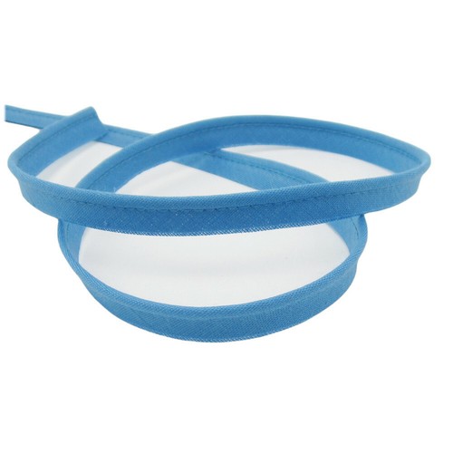 Paspelband azulblau 10mm - , breit