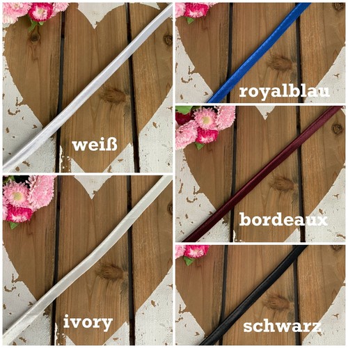 Meter paspelband satinband - paspelband,