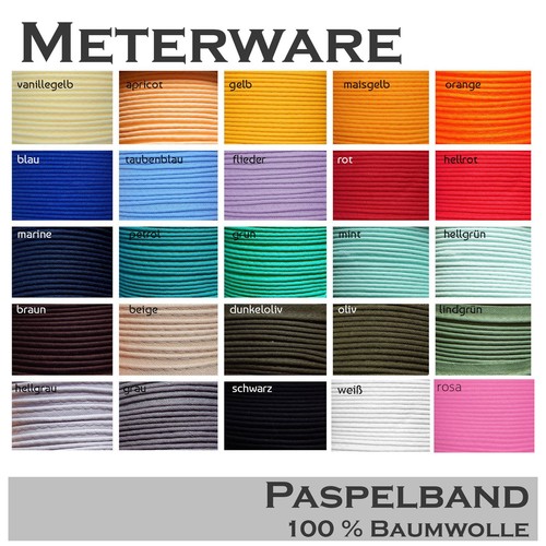 Baumwoll paspelband - baumwoll,