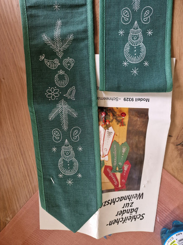 Schleifenband schneemann auf - schneemann,