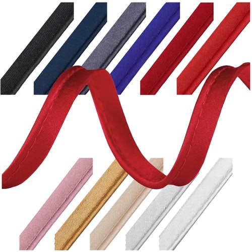 Satin paspelband borte - 5m,